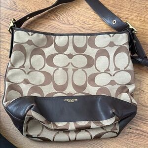 Coach Brown and Tan Women's Bag